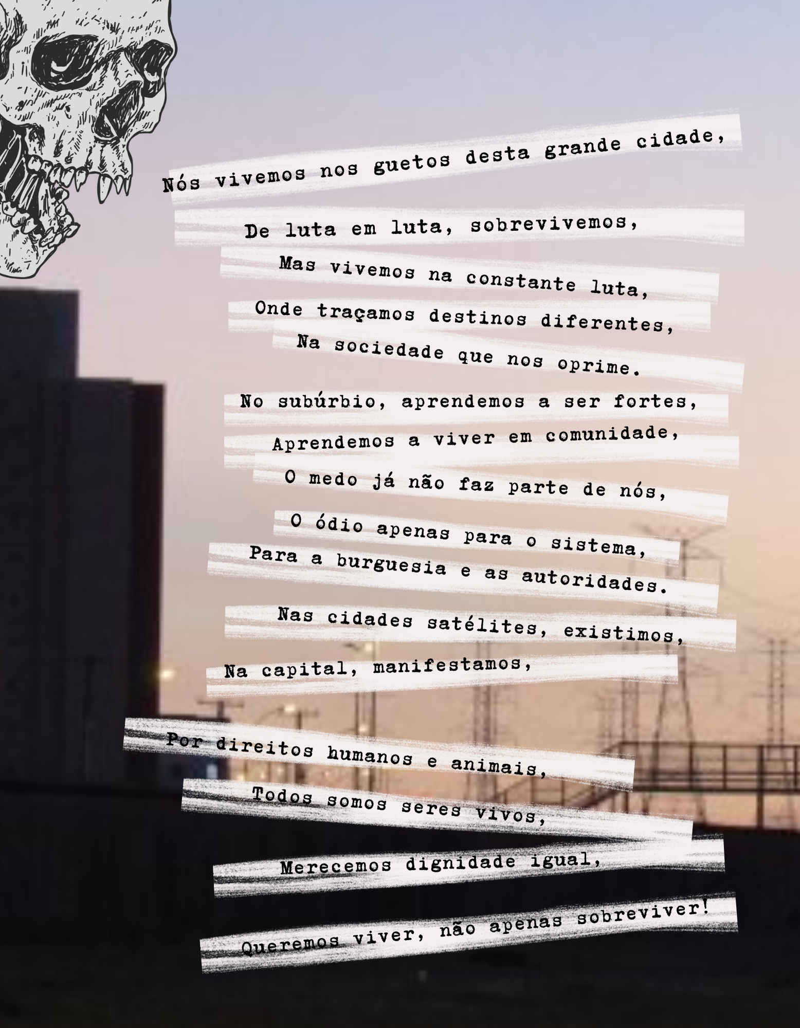 Queremos Viver, Não Apenas Sobreviver